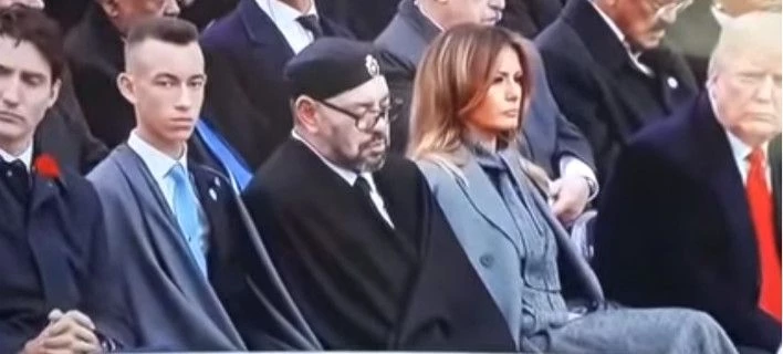 Ο βασιλιάς του Μαρόκου κοιμήθηκε στην ομιλία του Μακρόν – Το οργισμένο βλέμμα του Τραμπ (βίντεο)